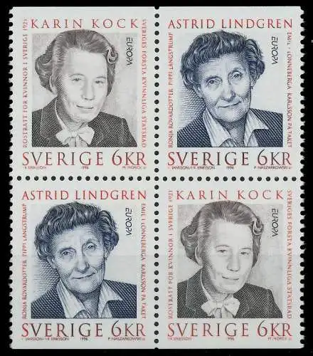 SCHWEDEN HEFTCHENBLATT Nr HB 242 postfrisch 0AF02E