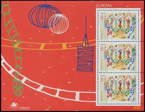 PORTUGAL Block 137 postfrisch 0B4B0E