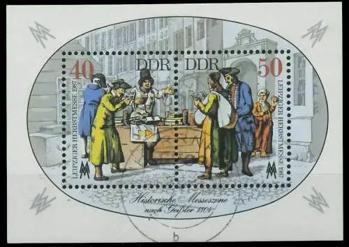 DDR BLOCK KLEINBOGEN Block 88 gestempelt 0B4CF2