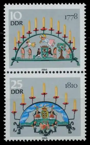 DDR ZUSAMMENDRUCK Nr SZd326 postfrisch SENKR PAAR 0B4DA6