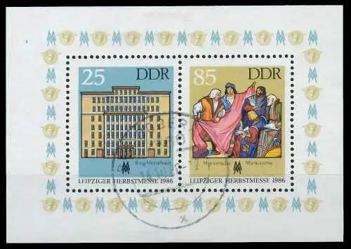 DDR BLOCK KLEINBOGEN Block 85 gestempelt 0B4DEA