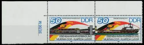 DDR ZUSAMMENDRUCK Nr WZd692 postfrisch WAAGR PAAR ECKE- 0BB30E