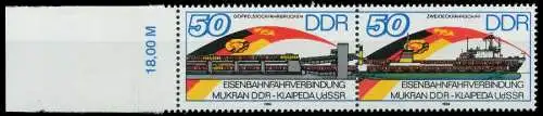 DDR ZUSAMMENDRUCK Nr WZd692 postfrisch WAAGR PAAR SRA 0BB322