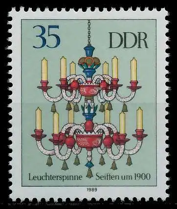 DDR 1989 Nr 3292 postfrisch 0BFC22