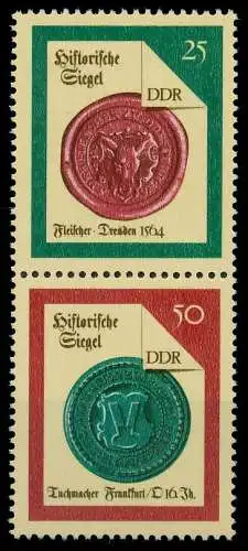 DDR ZUSAMMENDRUCK Nr SZd355 postfrisch SENKR PAAR SB53DE2