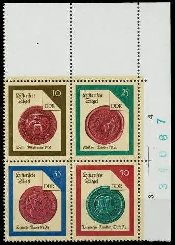 DDR ZUSAMMENDRUCK Nr 3156VB postfrisch VIERERBLOCK ECKE 0BFFE6