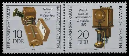DDR ZUSAMMENDRUCK Nr WZd779 postfrisch WAAGR PAAR SB5A066