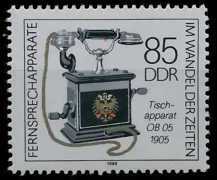 DDR 1989 Nr 3229 postfrisch 0C5276