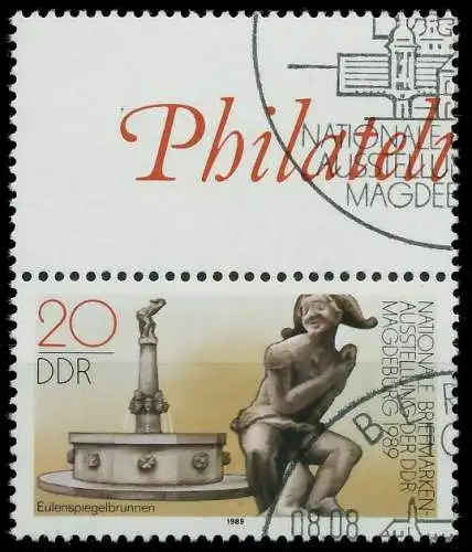 DDR ZUSAMMENDRUCK Nr ZF+3265 gestempelt SENKR PAAR 0CC236