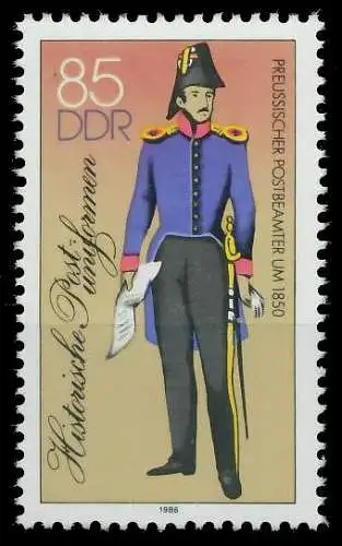 DDR 1986 Nr 2999II postfrisch SB62116