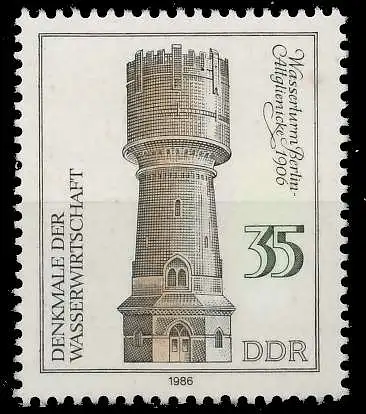 DDR 1986 Nr 2994 postfrisch SB621DE