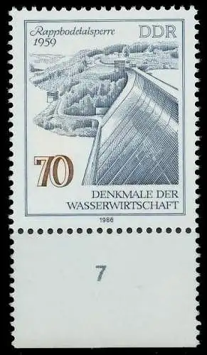 DDR 1986 Nr 2996 postfrisch URA 0CC3F2