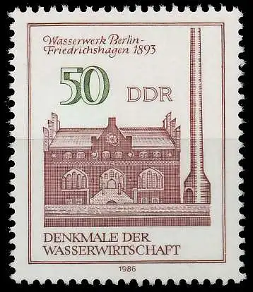 DDR 1986 Nr 2995 postfrisch SB621EA