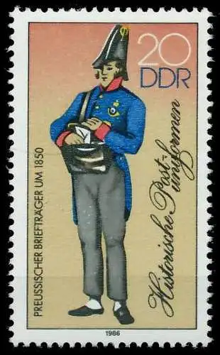 DDR 1986 Nr 2998I postfrisch SB62316