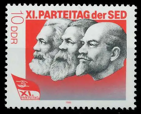DDR 1986 Nr 3009 postfrisch SB6235A