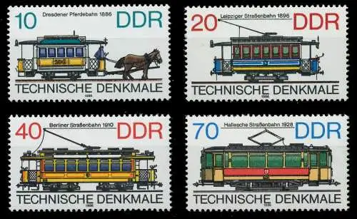 DDR 1986 Nr 3015-3018 postfrisch SB62402