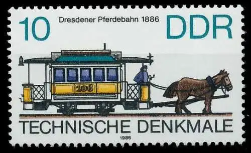 DDR 1986 Nr 3015 postfrisch SB62412