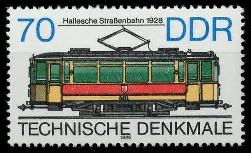 DDR 1986 Nr 3018 postfrisch SB6246A