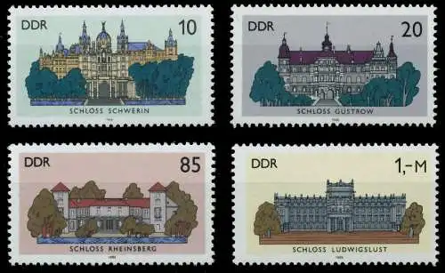 DDR 1986 Nr 3032-3035 postfrisch SB68D56