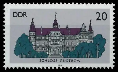 DDR 1986 Nr 3033 postfrisch SB68D66