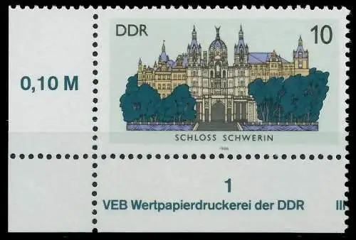 DDR 1986 Nr 3032 postfrisch ECKE-ULI 0D27AA
