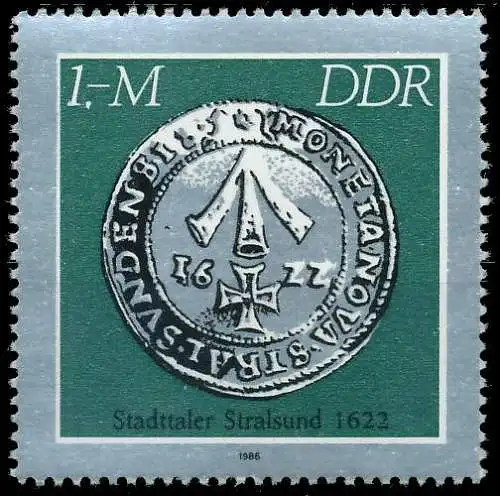 DDR 1986 Nr 3044 postfrisch SB68E36