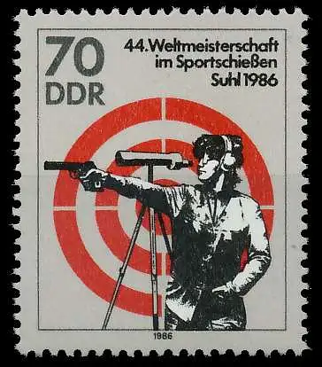 DDR 1986 Nr 3046 postfrisch SB68EDE