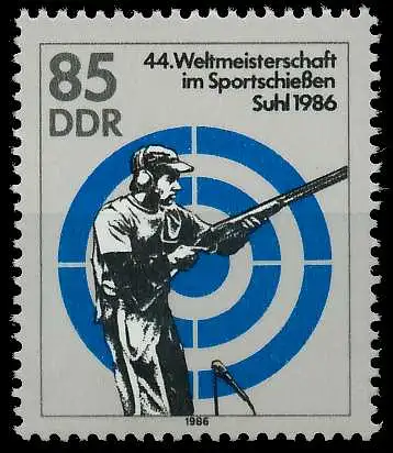 DDR 1986 Nr 3047 postfrisch SB68EEA