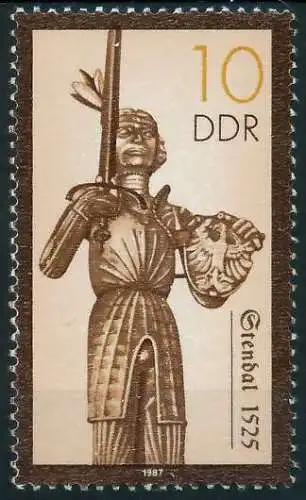 DDR 1987 Nr 3063 postfrisch SB69032