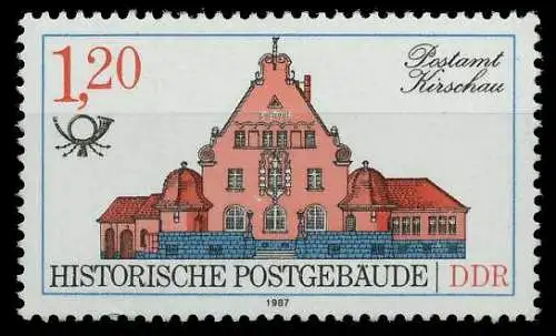 DDR 1987 Nr 3070 postfrisch SB690CE