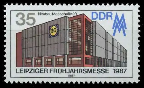 DDR 1987 Nr 3080 postfrisch SB69212