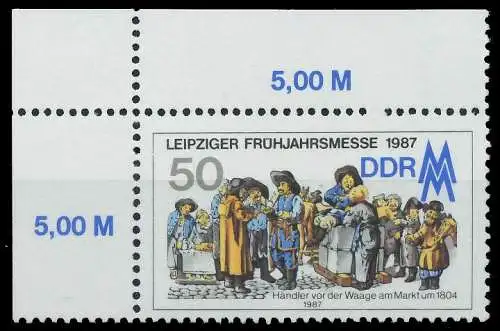 DDR 1987 Nr 3081 postfrisch ECKE-OLI 0D2C6A
