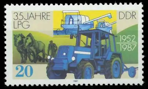 DDR 1987 Nr 3090 postfrisch SB69332