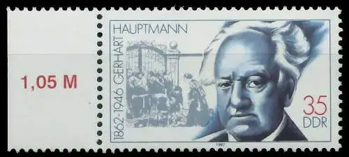 DDR 1987 Nr 3093 postfrisch SRA 0D2E12