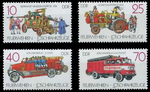 DDR 1987 Nr 3101-3104 postfrisch SB6FC86