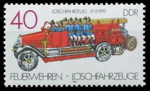 DDR 1987 Nr 3103 postfrisch SB6FCA2
