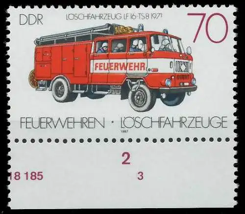 DDR 1987 Nr 3104 postfrisch URA 0D96EA