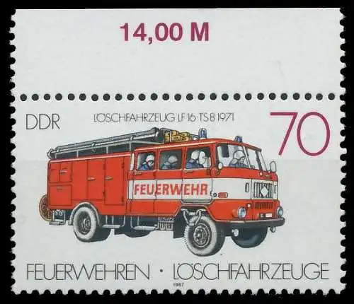 DDR 1987 Nr 3104 postfrisch ORA 0D96F2