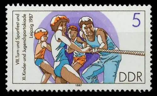 DDR 1987 Nr 3111 postfrisch SB6FE12