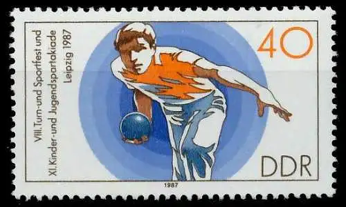 DDR 1987 Nr 3115 postfrisch SB6FE32