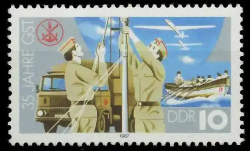 DDR 1987 Nr 3117 postfrisch SB6FE4E