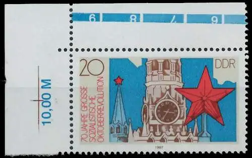 DDR 1987 Nr 3131 postfrisch ECKE-OLI 0D99DE