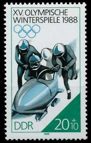 DDR 1988 Nr 3142 postfrisch SB6FFFA