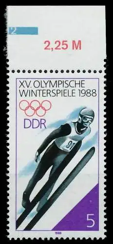 DDR 1988 Nr 3140 postfrisch ORA 0D9A36