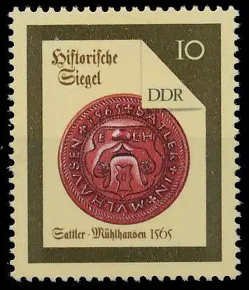 DDR 1988 Nr 3156 postfrisch SB70212