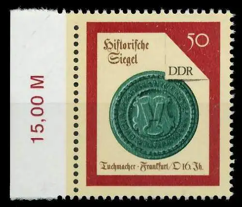 DDR 1988 Nr 3159 postfrisch SRA 0D9CC6