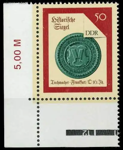 DDR 1988 Nr 3159 postfrisch ECKE-ULI 0D9CEA