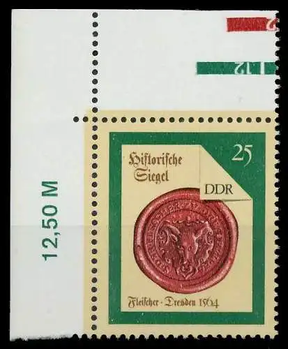 DDR 1988 Nr 3157 postfrisch ECKE-OLI 0D9D1A