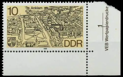 DDR 1988 Nr 3162 postfrisch ECKE-URE 0DDD4E