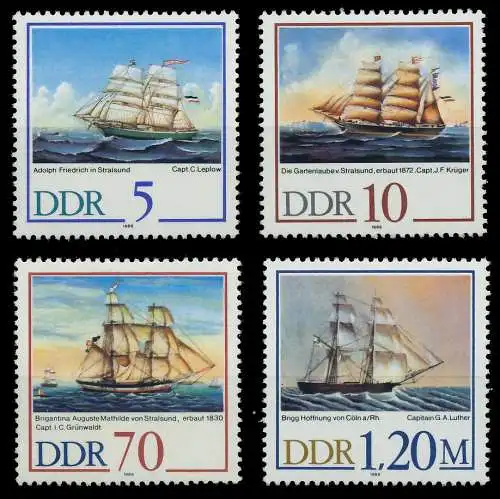 DDR 1988 Nr 3198-3201 postfrisch SB74E0E
